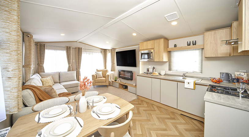 Melrose open plan kitchen, dining and lounge